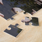 Drie pagoden van Dali, Zhonghe - Yunnan, China Legpuzzel (Zijkant)