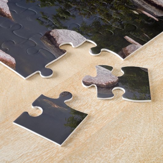 Drie pagoden van Dali, Zhonghe - Yunnan, China Legpuzzel (Zijkant)