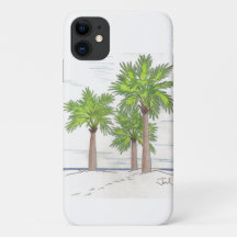 DRIE PALMS iPhone 11 hoesje