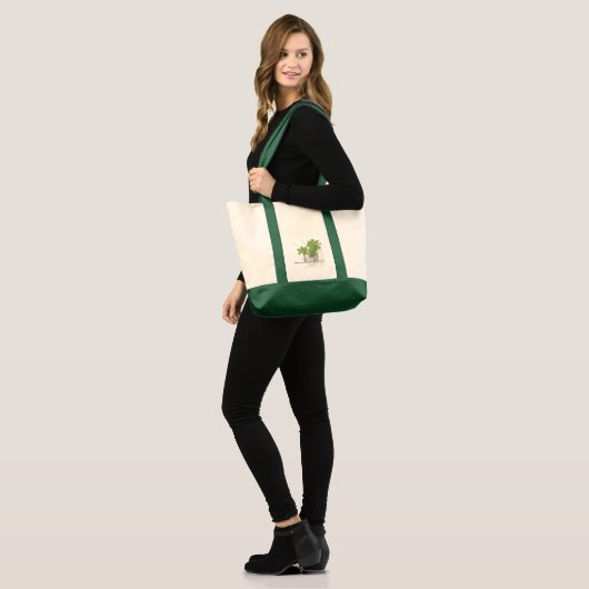 DRIE PALMS-tas/strandzak Tote Bag (Voorkant (model))