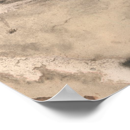 Drie papavers poster (Hoek)