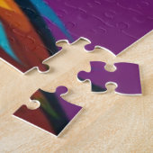 Drie papegaaien puzzel (Zijkant)