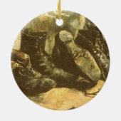 Drie paren van Vincent van Gogh Keramisch Ornament (Achterkant)