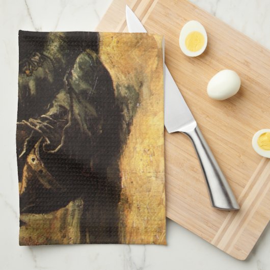 Drie paren van Vincent van Gogh Theedoek (Quarter Fold)