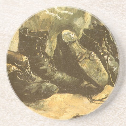 Drie paren van Vincent van Gogh Zandsteen Onderzetter (Voorkant)