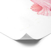 Drie Pastel Irissen Print Poster papier (mat) (Hoek)