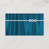 Drie patrijspoorten - Drapery 01 Visitekaartje (Achterkant)