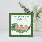 DRIE PEAS IN EEN DRIE DRIE DRIEVOUDIGE DRIEËN IN E KAART (Staand voorkant)