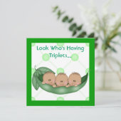 DRIE PEAS IN EEN DRIE DRIE DRIEVOUDIGE DRIEËN IN E KAART (Staand voorkant)