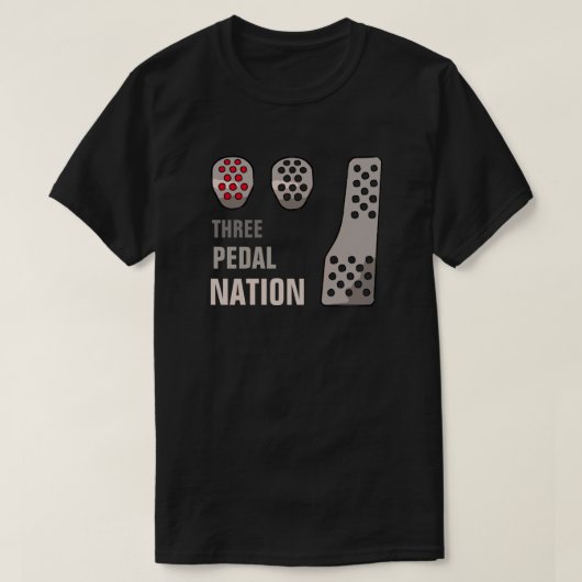 DRIE PEDAL NATION T-Shirt (Design voorkant)