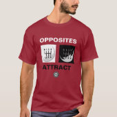 DRIE PEDALE NATIE - OPPOSITEN T-SHIRT (Voorkant)