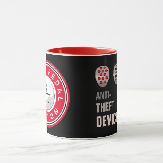 DRIE PEDALE NATIONALE Mok (Midden)