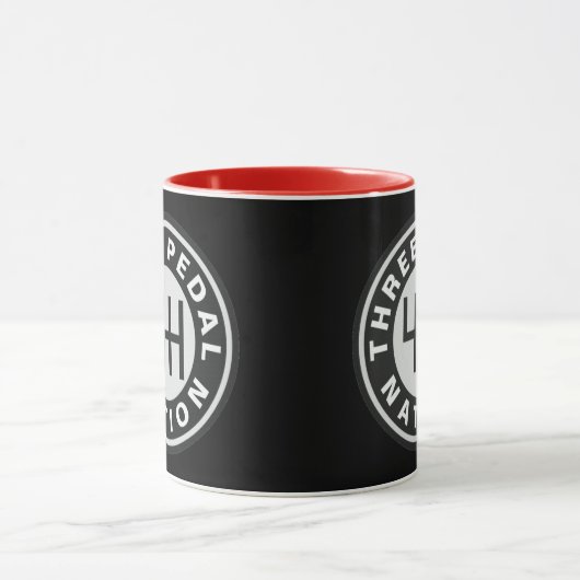 DRIE PEDALE NATIONALE Mok (Midden)