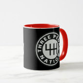 DRIE PEDALE NATIONALE Mok (Voorkant rechts)