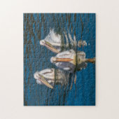 Drie pelikaanse puzzel (Verticaal)