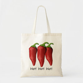 Drie pepers tote bag