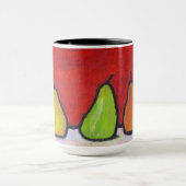 Drie peren mok (Midden)