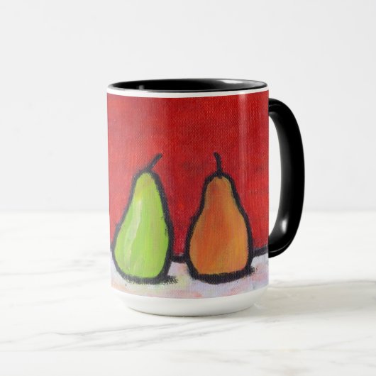 Drie peren mok (Voorkant rechts)