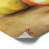 Drie peren poster (Hoek)