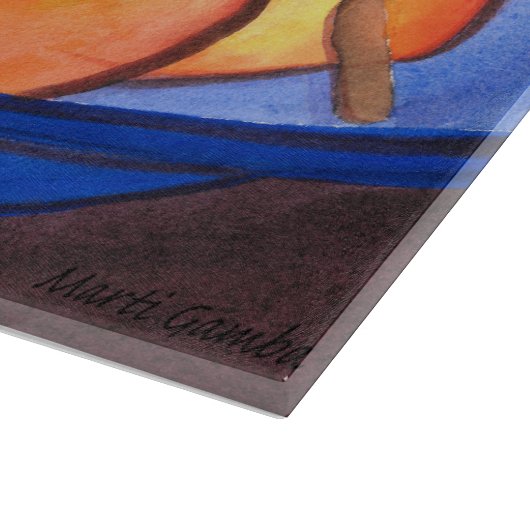 Drie peren snijplank (Hoek)