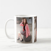 Drie persoonlijke foto's koffiemok (Links)