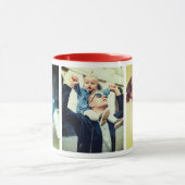 Drie persoonlijke foto's mok (Midden)