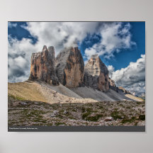 Drie Pieken van Lavaredo, Dolomites, Italië
