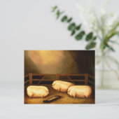 Drie Pigs buiten een Sty Briefkaart (Staand voorkant)