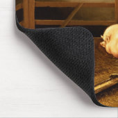 Drie Pigs buiten een Sty Muismat (Hoek)