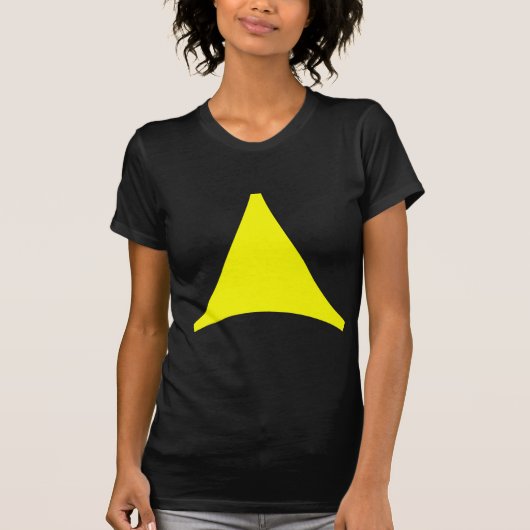 Drie pijlen met zijpijlen t-shirt (Voorkant)