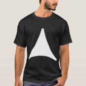 Drie pijlen met zijpijlen t-shirt (Voorkant)