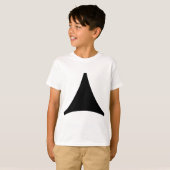 Drie pijlen met zijpijlen t-shirt (Voorkant volledig)