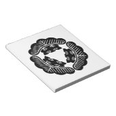Drie pijnbomen notitieblok (Schuin)
