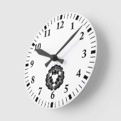 Drie pijnbomen ronde klok (Hoek)