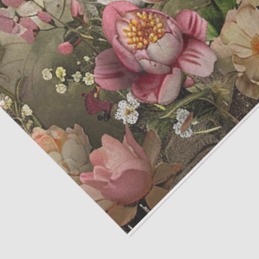 Drie Pinky Pigs Tissuepapier (Detail)