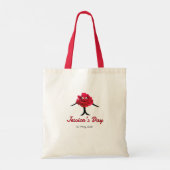 Drie pioenen tote bag (Achterkant)