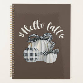 Drie pompoen Hallo Herfst Planner