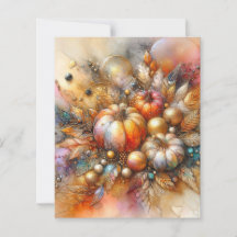 Drie Pompoen Herfst Scrapbook Papier