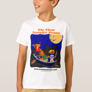 Drie pompoen Pirates T-shirt