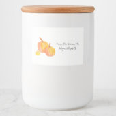 Drie Pompoenen Etiket (Voorkant)