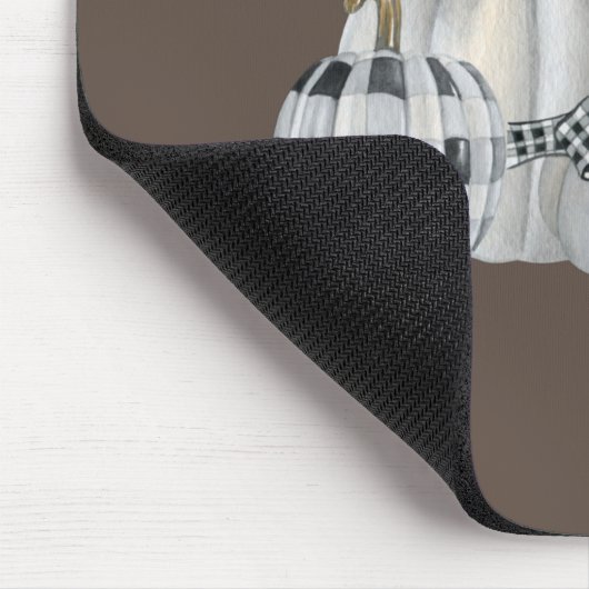 Drie pompoenen Hallo Herfst Muismat (Hoek)