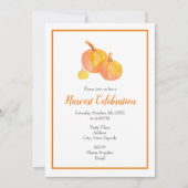 "Drie pompoenen" Kaart (Voorkant)