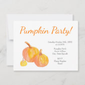 "Drie pompoenen" Kaart (Voorkant)