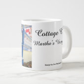 Drie pompoenen op een Stap - Martha's wijntuin Grote Koffiekop (Voorkant rechts)