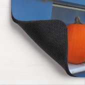 Drie pompoenen op een Stap - Martha's wijntuin Muismat (Hoek)