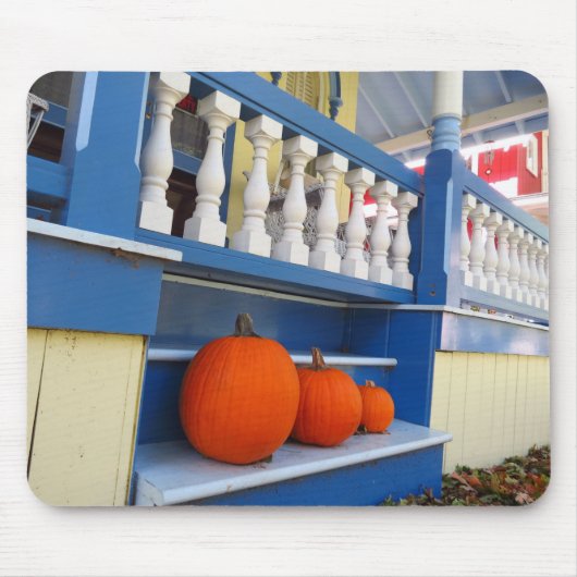 Drie pompoenen op een Stap - Martha's wijntuin Muismat (Voorkant)