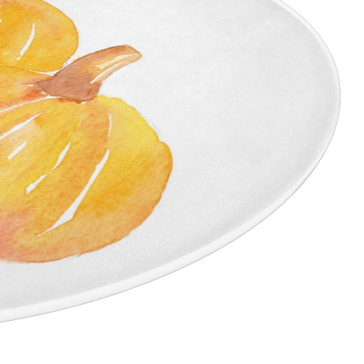 Drie pompoenen snijplank (Hoek)