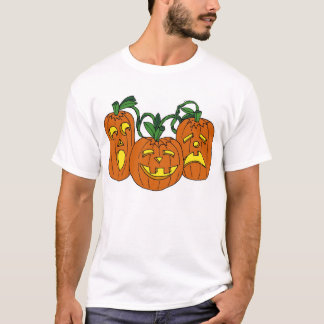 Drie pompoenen t-shirt