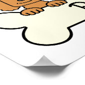 Drie Poodsen Poster (Hoek)