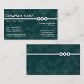 Drie Portholes Line - Green Earth Texture II Visitekaartje (Voorkant / Achterkant)